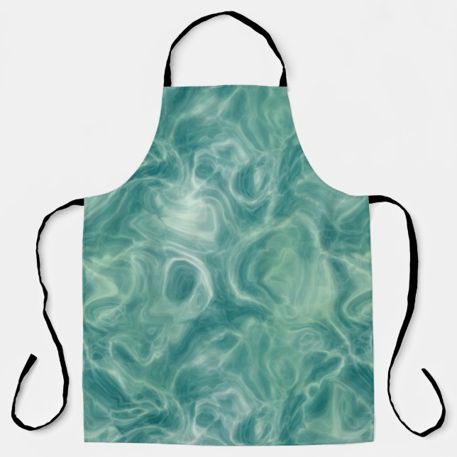 Green Marble  Apron (Front)