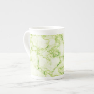 Green Marble Pattern Bone China Mug