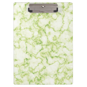 Green Marble Pattern Clipboard