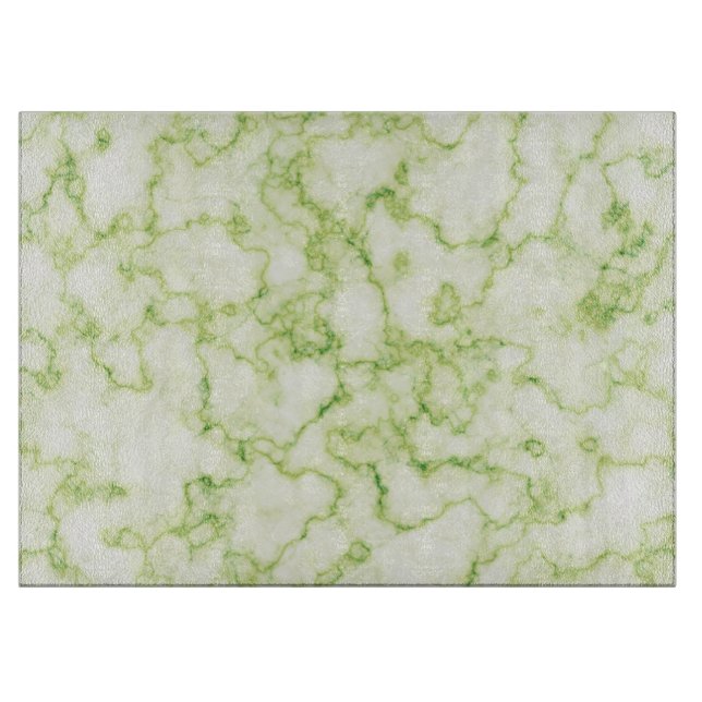 Green Marble Pattern Cutting Board (Front)