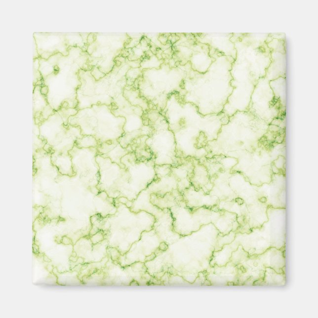 Green Marble Pattern Magnet (Front)