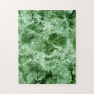 Green Marble Texture Jigsaw Puzzle