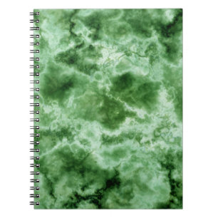 Green Marble Texture Notebook