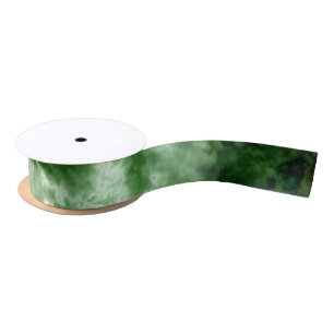 Green Marble Texture Satin Ribbon