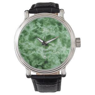 Green Marble Texture Watch