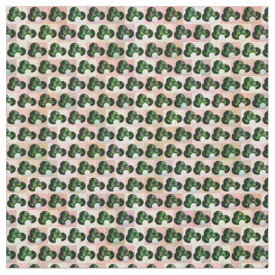 Green Marbled Lawn Bowls Pattern, Fabric