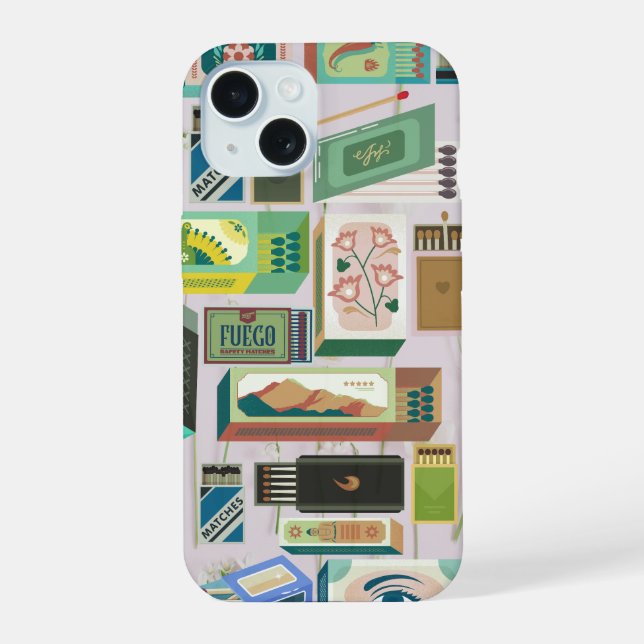 Green Matchbox Phone Case (Back)