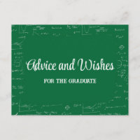 Green Math Graduation Party Advice for Graduate