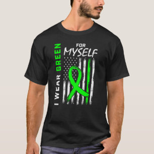 Green Me Myself Kidney Disease Cerebral Palsy Awar T-Shirt