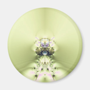 Green Meditation Magnet