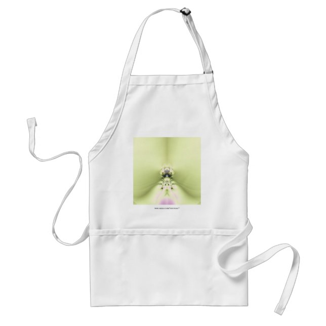 Green Meditation Standard Apron (Front)