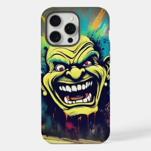 Green Menace Graffiti iPhone 15 Pro Max Case