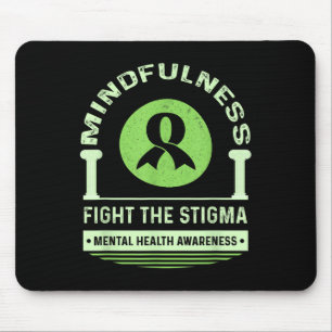 Green Mental Health Awareness Month Fight The Stig Mouse Mat