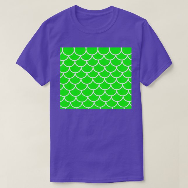 Green Mermaid T-Shirt (Design Front)