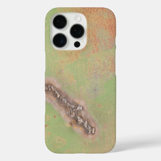 Green Metal Weld Grunge Photograph Case-Mate iPhone Case (Back)