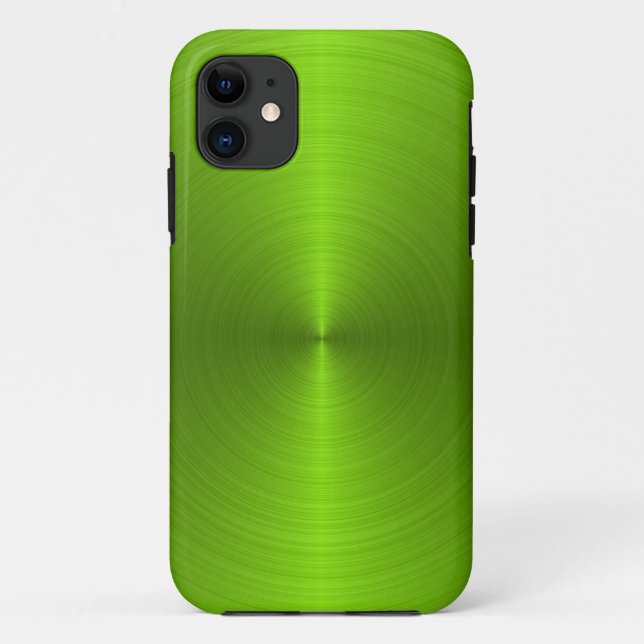 Green Metallic Case-Mate iPhone Case (Back)