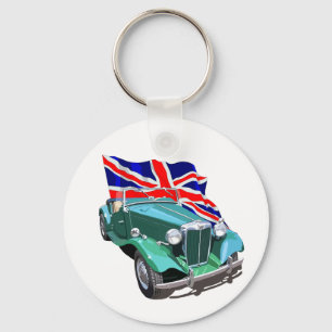 Green MG-TD Key Ring