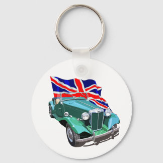 Green MG-TD Key Ring
