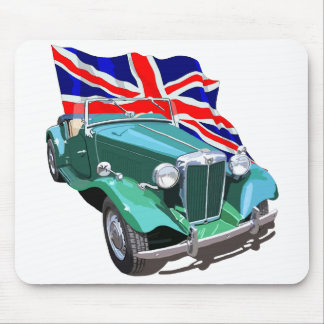 Green MG-TD Mouse Mat