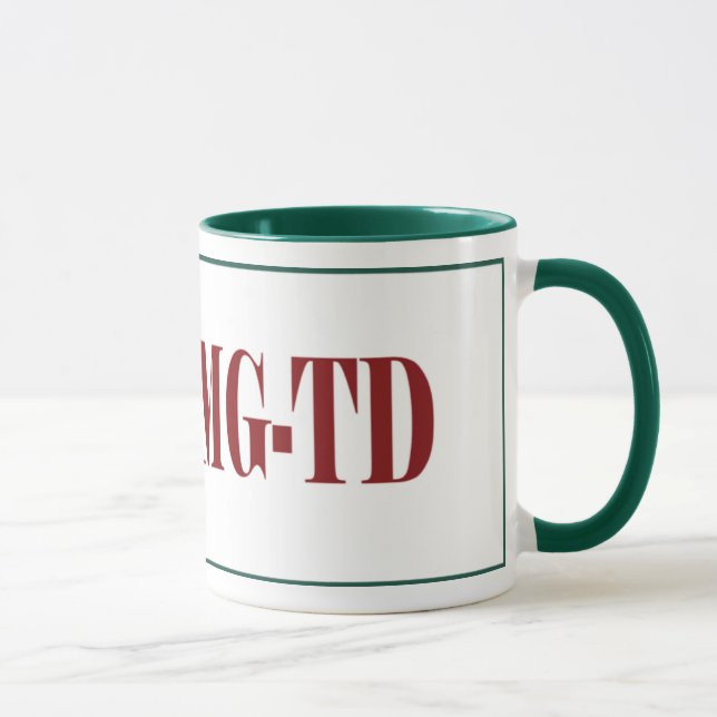 Green MG-TD Mug (Right)
