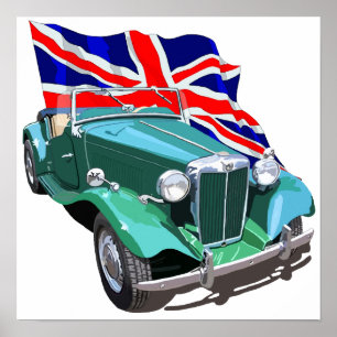 Green MG-TD Poster