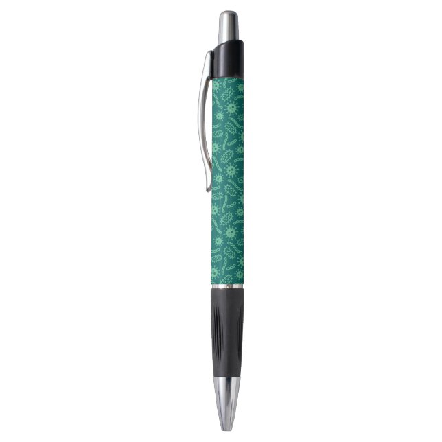 Green Microbes Pattern (Top (Vertical))