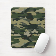 Green Military Camouflage Pattern