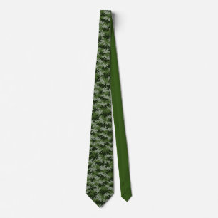 Green Military camouflage pixel pattern seamlessly Tie