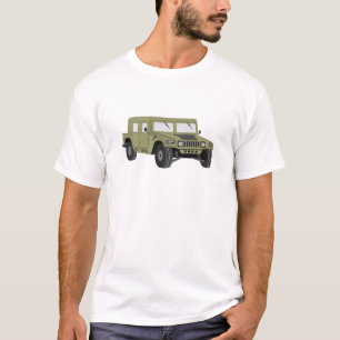 Green Military Humvee T-Shirt