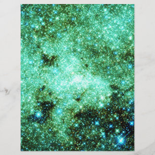 Green Milky Way Galaxy