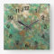 Green Mineral Stone w/Black Numerals