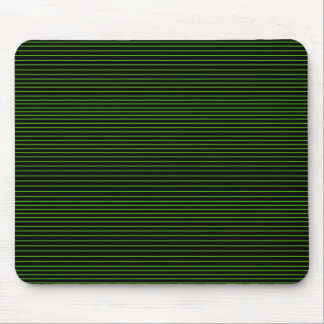 Green minimal lines mouse mat