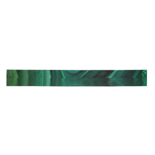 Green Mlachite Stone Abstract Landscape Malachite Satin Ribbon