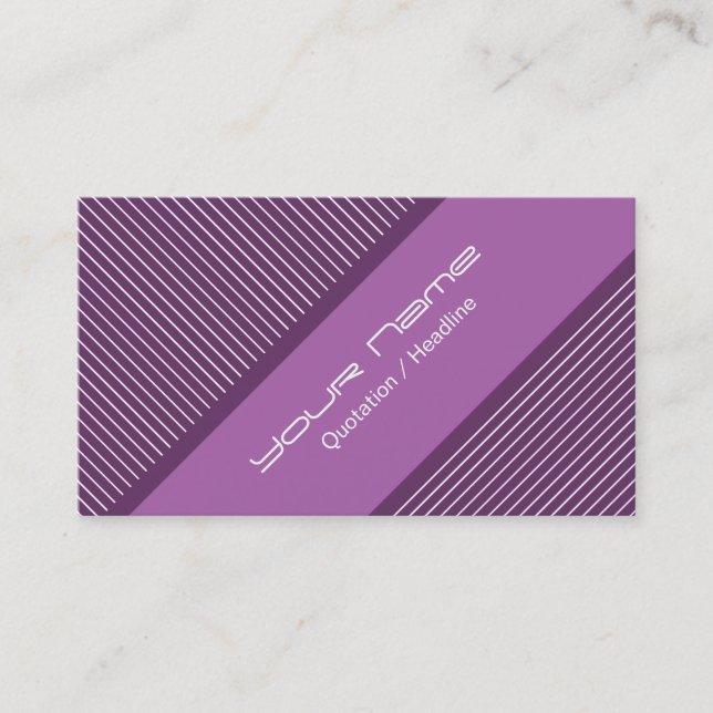 Green Modern Business Card (Front)