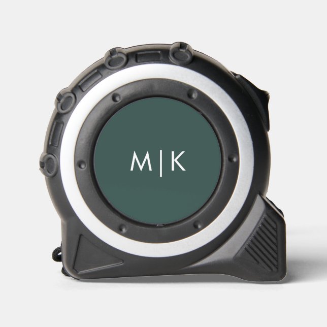 Green | Modern Monogram 1 (Front)