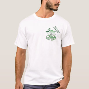 Green Monogram Cleaning Service Crew Uniform Team T-Shirt