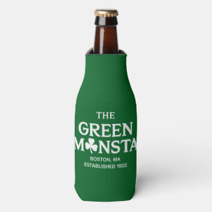 Green Monsta Boston Green Monstah Baseball Gift  Bottle Cooler