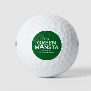 Green Monsta Boston Green Monstah Baseball Gift  Golf Balls