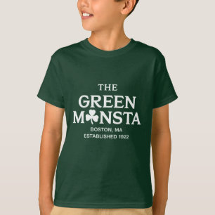 Green Monsta Boston Green Monstah Baseball Gift  T-Shirt