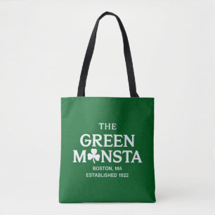 Green Monsta Boston Green Monstah Baseball Gift  Tote Bag