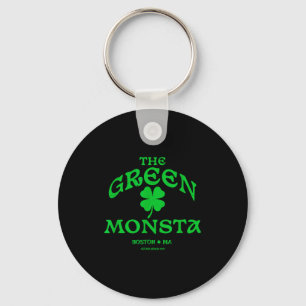 Green Monsta Funny Boston M New England Srts Gift  Key Ring