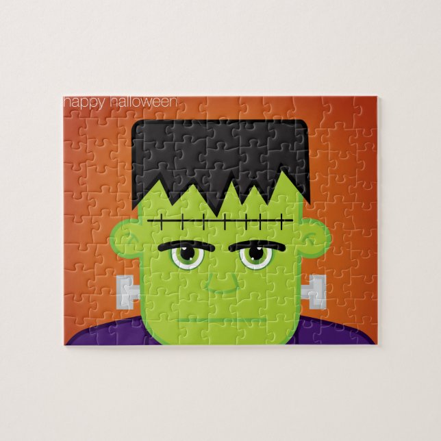 Green monster jigsaw puzzle (Horizontal)