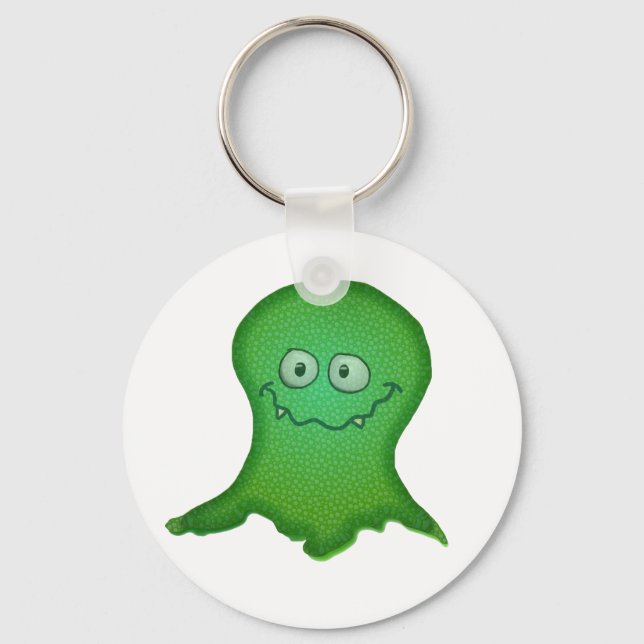 Green Monster Key Ring (Front)