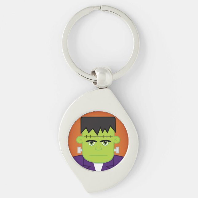 Green monster key ring (Front)