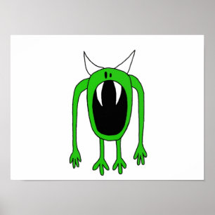 Green Monster Poster