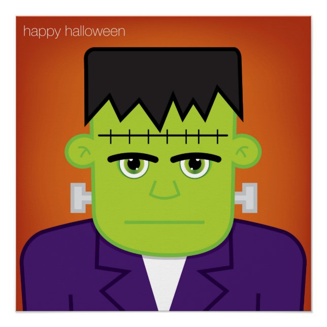 Green monster poster (Front)