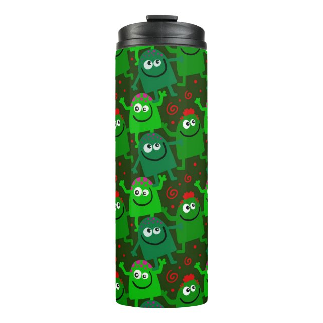 Green Monsters Thermal Tumbler (Front)