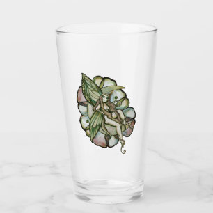 Green Moon Fairy Flower MoonChild Fairies Glass
