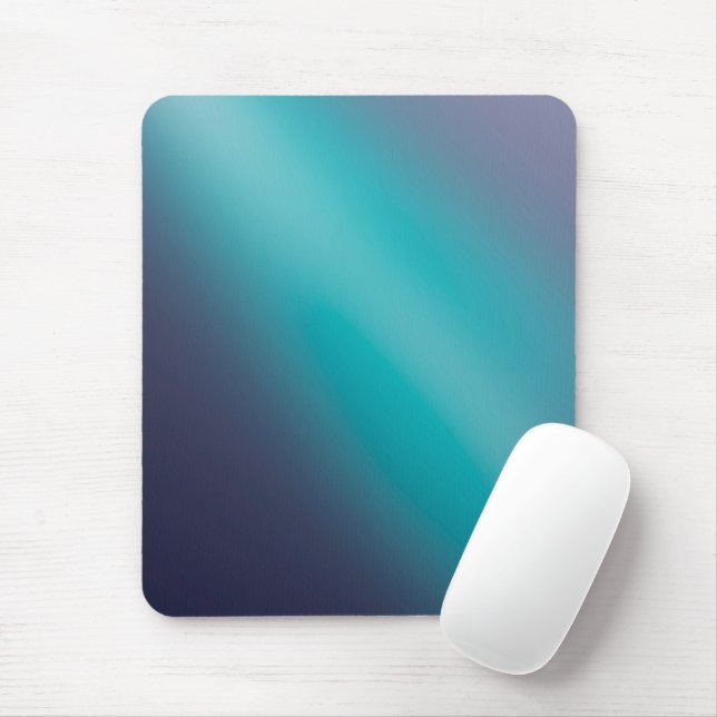 Green moonlight ombre  mouse mat (With Mouse)