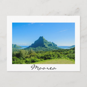 Green Moorea postcard